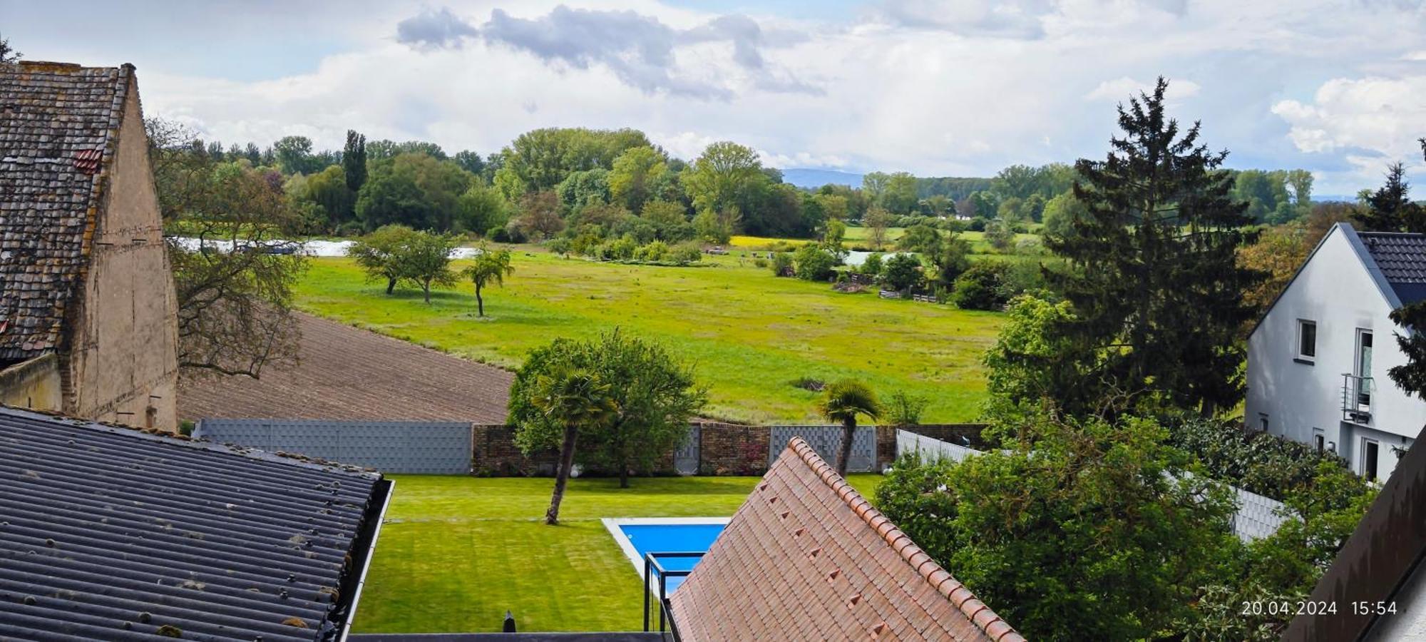 Urlaub Am Rhein Speyer Hockenheim Apartamento Altlussheim Exterior foto